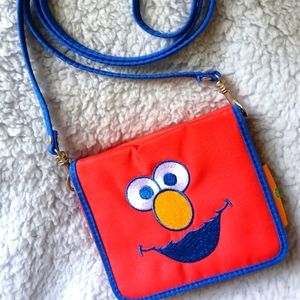 Sesame Street Elmo Crossbody Wallet